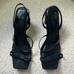 By Far Liu black sandals 38